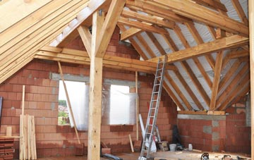 Blacksmiths Corner attic trusses