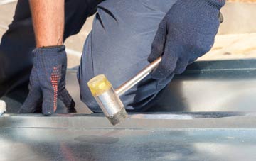Blacksmiths Corner metal flat roofing repairs